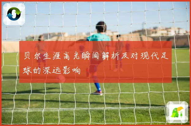 贝尔生涯高光瞬间解析及对现代足球的深远影响